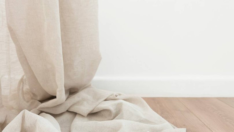 Avoid 100 per cent linen if you don't want your curtains to shrink. Pic: Unsplash.