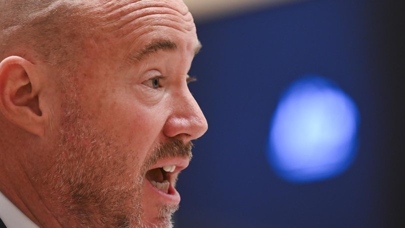 Mr Sayers has denied posting the photo to social media. Picture: NewsWire/Martin Ollman.