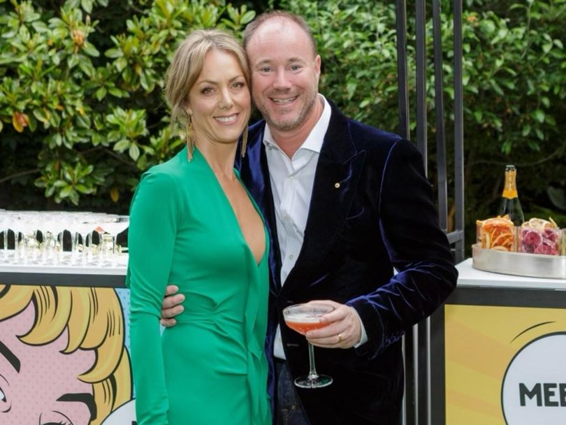 Luke Sayers is locked in a legal dispute with his wife Catherine over an explicit photo posted to his social media account last year. Picture: Supplied