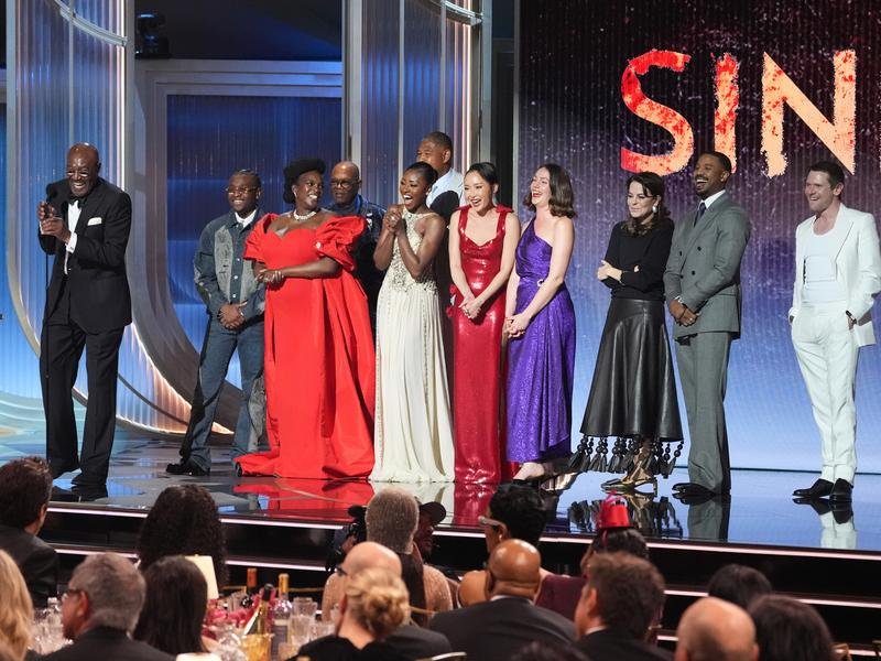 The Sinners cast winning at the Screen Actors Guild Awards.