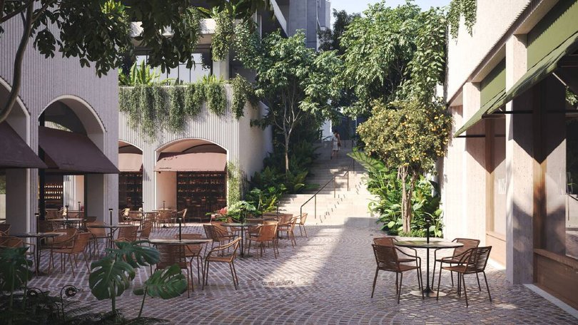 New developments are often positioned in prime locations, with amenities on their doorstep. ORO Newstead, Newstead QLD. Pic: AD Group, supplied.