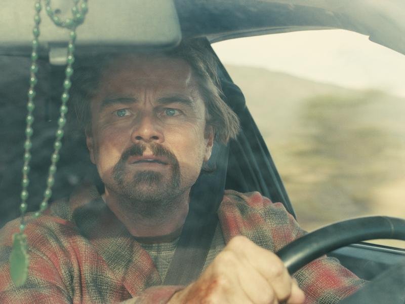 Leonardo DiCaprio plays a washed-up revolutionary in One Battle After Another. (AP PHOTO)