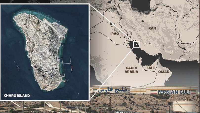 President Donald Trump said that the US military had conducted a bombing raid targeting military facilities on Kharg Island, a small landmass in the northern Persian Gulf off the coast of Iran. 