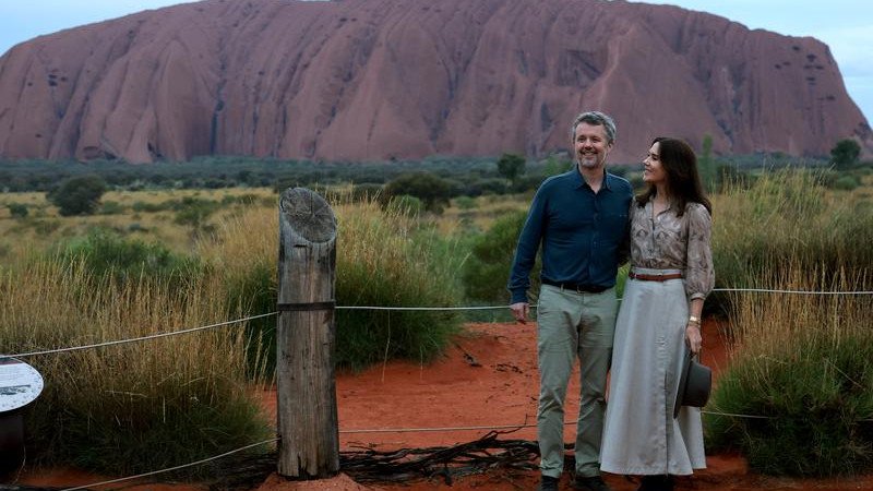 The Australian tour is the couple's first visit since being crowned king and queen in 2024. (David Gray/AAP PHOTOS)