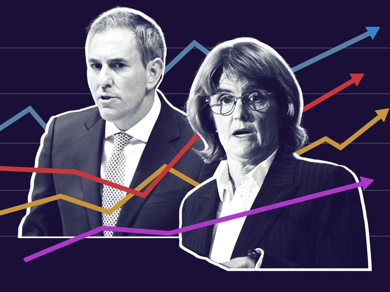 Jim Chalmers won't do it, so RBA Governor Michele Bullock is wrestling the economy to the ground.