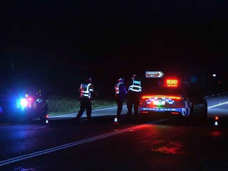 A young woman has died and two others have been rushed to hospital after a head-on crash.