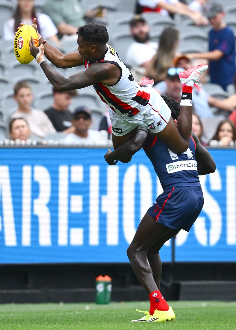 Ryan on top of Jiath.