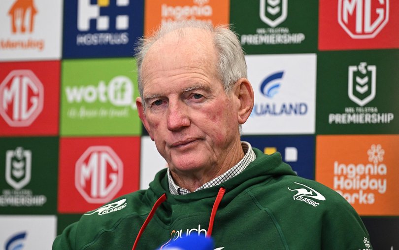 Wayne Bennett was not a happy camper on Friday night.