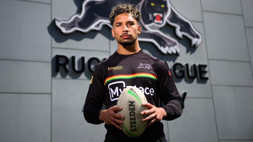 Penrith have hosed down talk that Izack Tago is unwanted and on the table for a player swap deal. (Dan Himbrechts/AAP PHOTOS)
