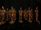 Awards backstage at Dolby Theatre for the Oscars.