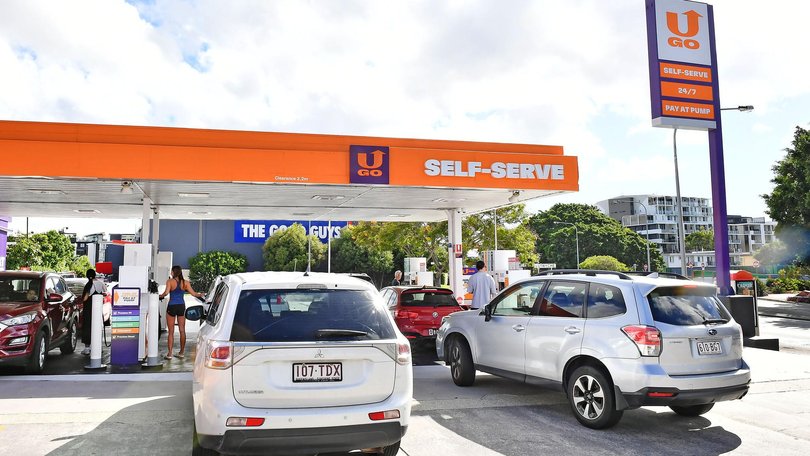 Petrol queues this month as people