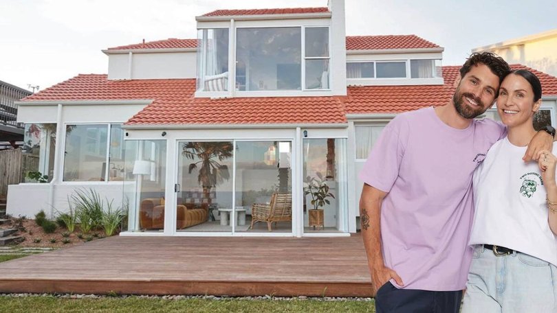 The Bachelor couple Matty 'J' Johnson and Laura Byrne are renting out their freshly renovated holiday house, Chante Mer, in Ulladulla. Pictures Instagram/chantemer.com.au
