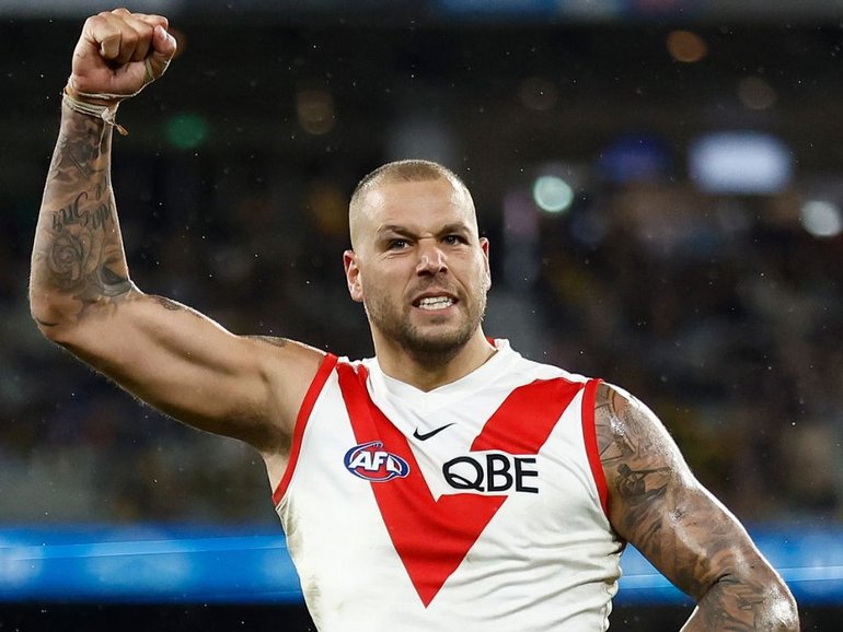 Lance Franklin is set to return to the footy field. 