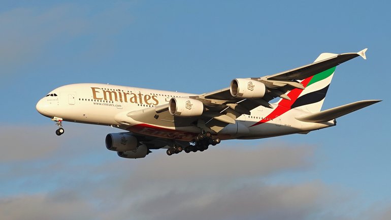 Flight EK407 left Melbourne at 10.52pm local time and was due to land in Dubai at 5.40am on Monday.