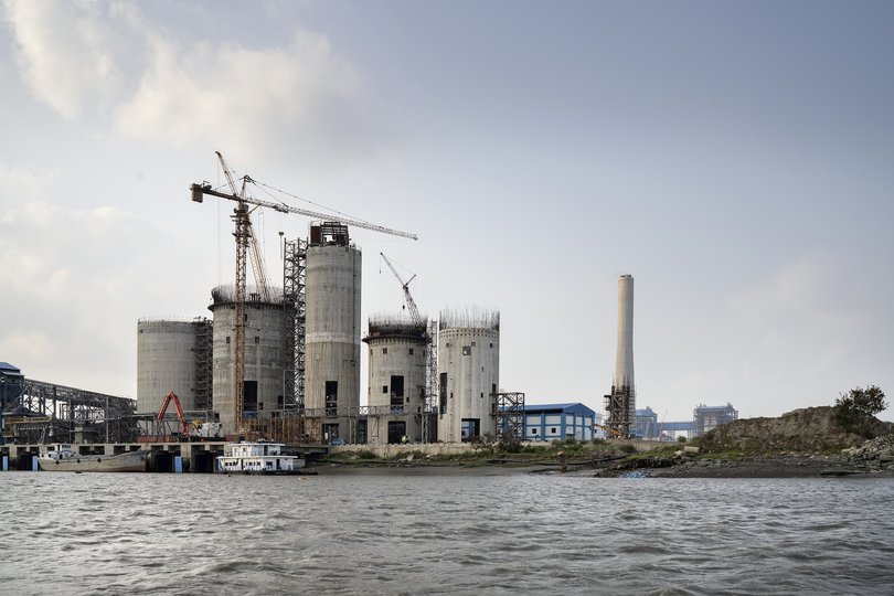 The Rampal Power Plant in Bangladesh on May 16, 2023.