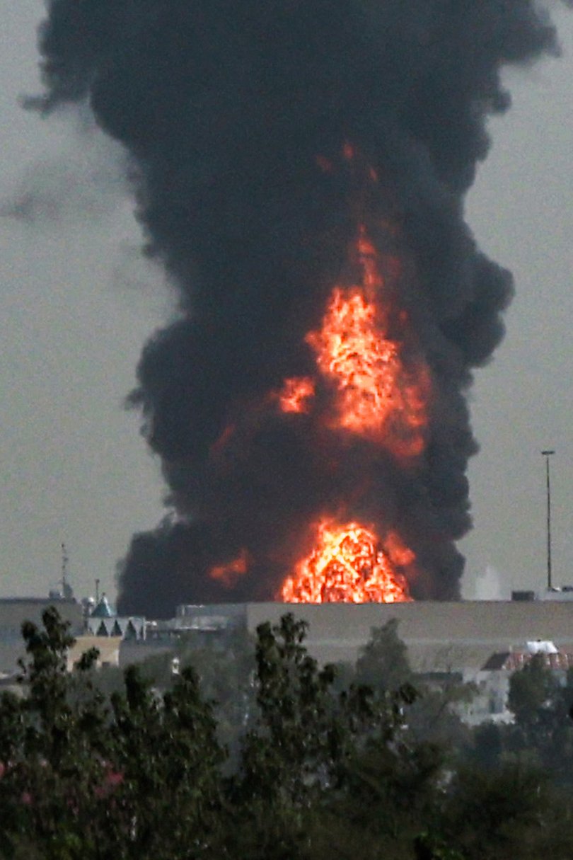 Dubai International Airport was hit by a drone strike in a separate attack on March 16.