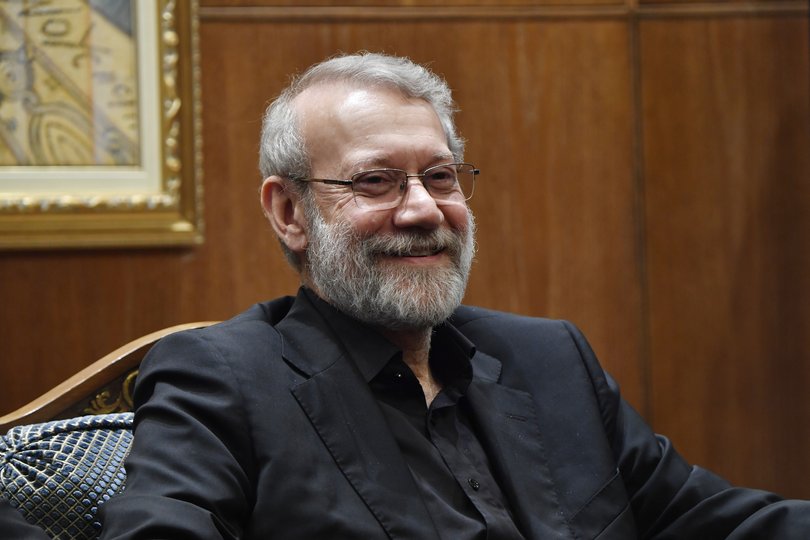 Secretary of Supreme National Security Council of Iran, Ali Larijani.
