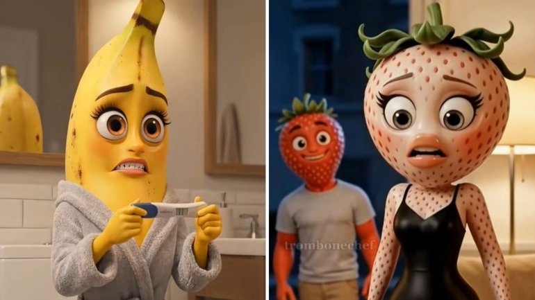 The fruit AI trend has taken a bizarre turn, and the internet is freaking out.