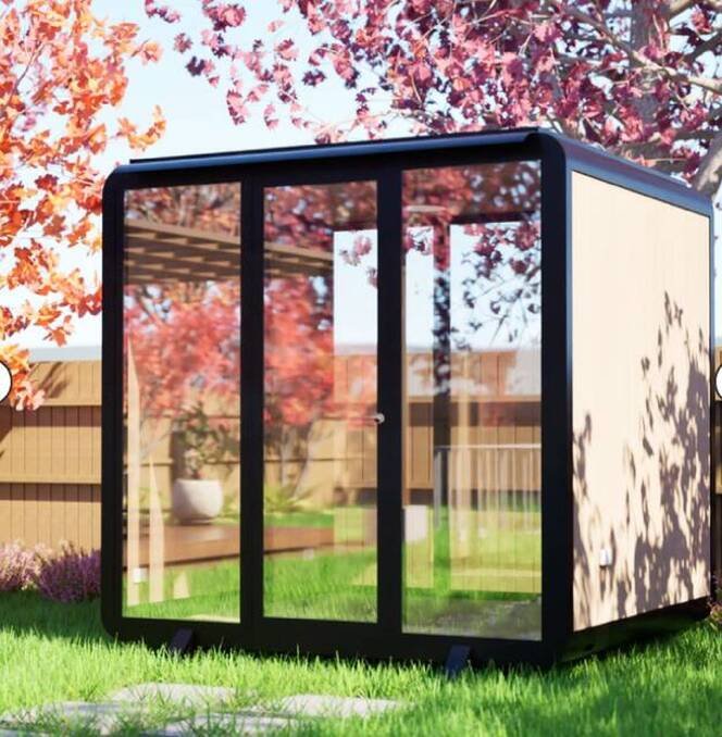 Elsewhere Pods 2.7m outdoor studios Pic Bunnings