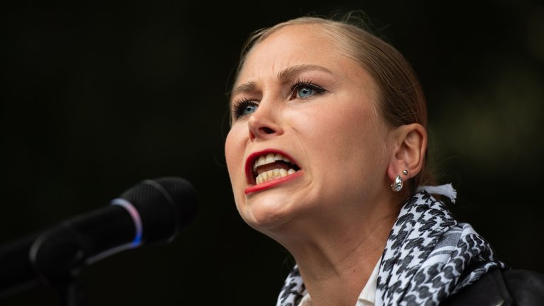 Grace Tame has been told to “educate” herself.