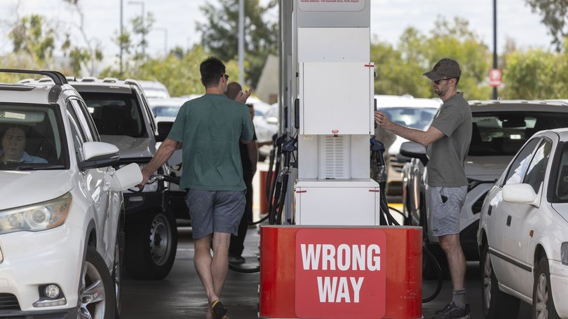 Australian retailers are facing a hit to second-half earnings as rising fuel prices crunch household budgets.