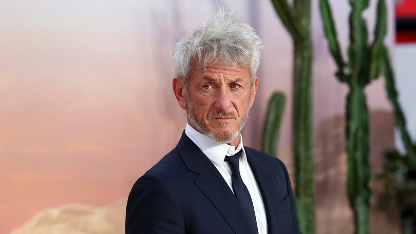 Sean Penn skipped the glitz and glamour of Hollywood’s night of nights and the chance to collect his third Academy Award, choosing instead to visit a war zone.