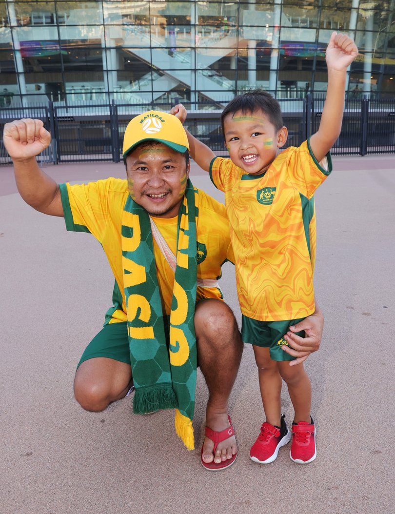 News. AFC Women's Asian Cup 2026. Pa Leh Wah and son Hezekiah Wah 4yo. Jackson Flindell