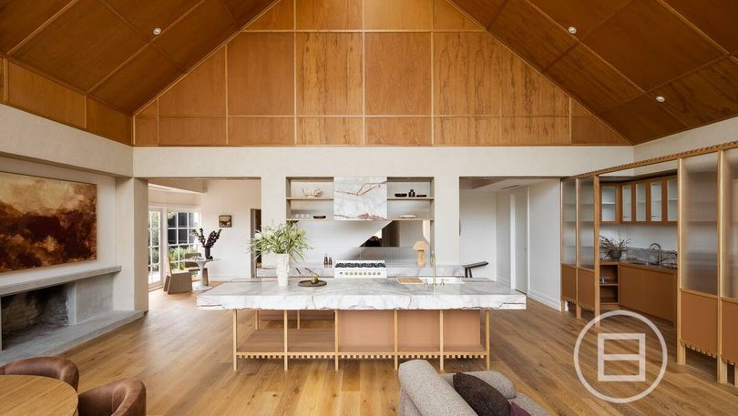 The kitchen with open butler's pantry. Pic: Whitefox.