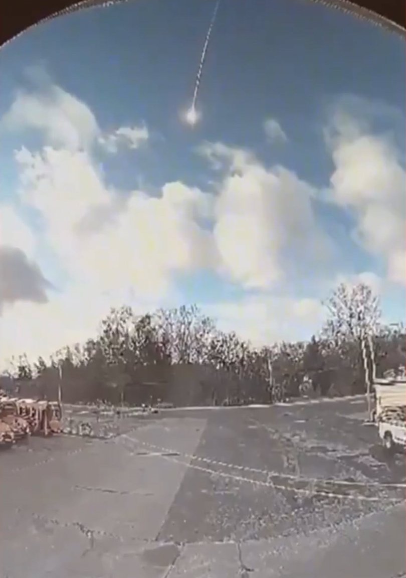 A loud boom was heard by tens of thousands of people.