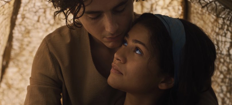 Timothee Chalamet and Zendaya in Dune Part 3.
