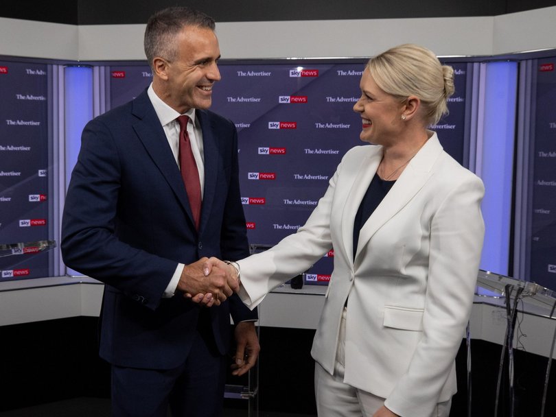 South Australian Premier Peter Malinauskas and Opposition Leader Ashton Hurn battle it out for the state's top job in their final face off before polling day.  