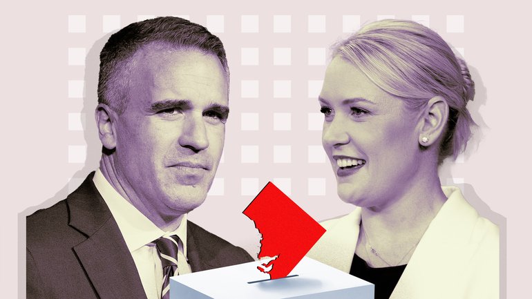 South Australian Premier Peter Malinauskas and Liberal leader Ashton Hurn head to the polls on Saturday.