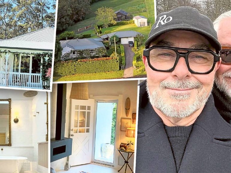 TV personality Neale Whitaker and his husband David have sold their property near Berry.