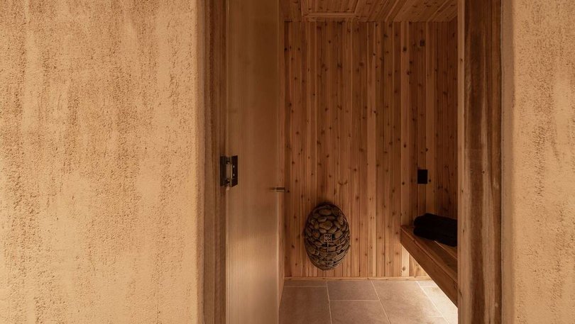 The sauna and wellness centre. Pic: Harcourts.