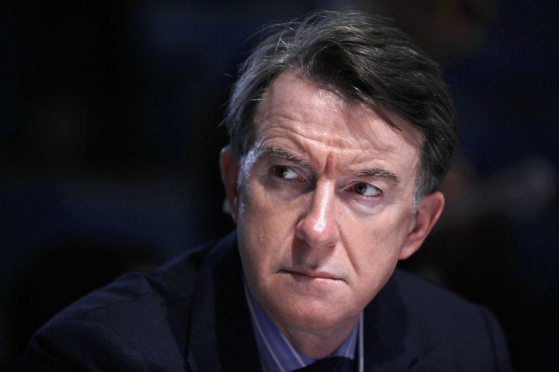 Lord Peter Mandelson.