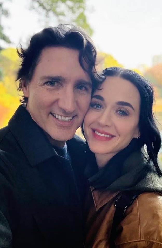 Katy Perry and new boyfriend Justin Trudeau went Instagram-official. Picture: Instagram