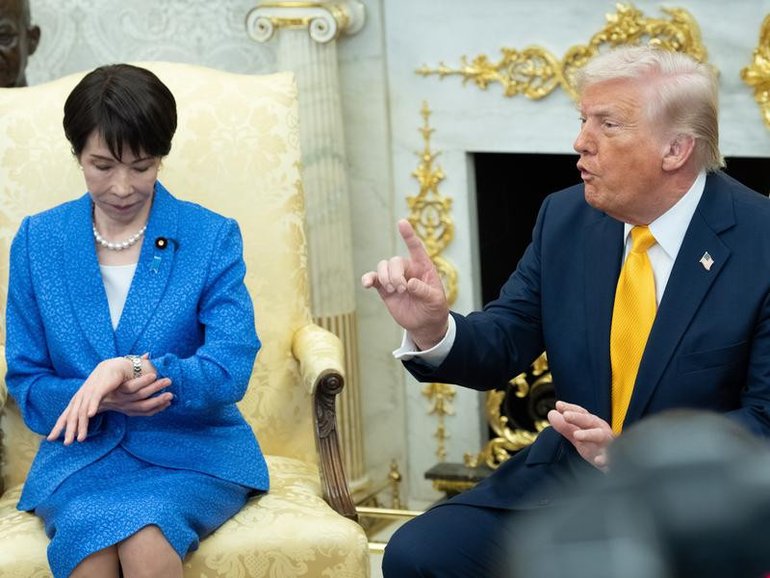 Donald Trump’s Pearl Harbour joke to the Japanese Prime Minister has divided.  