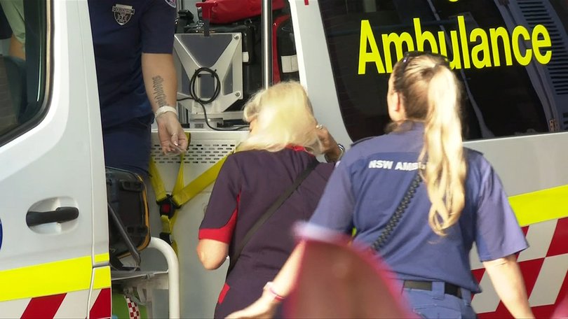 Five people were treated for injuries.