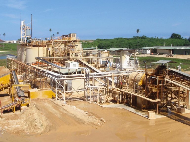 St Barbara’s Simberi gold mine in Papua New Guinea.