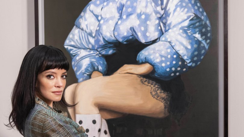 Lily Allen has landed a spot on one of the art world’s most prestigious walls, with the cover of her West End Girl album now hanging in London’s National Portrait Gallery.