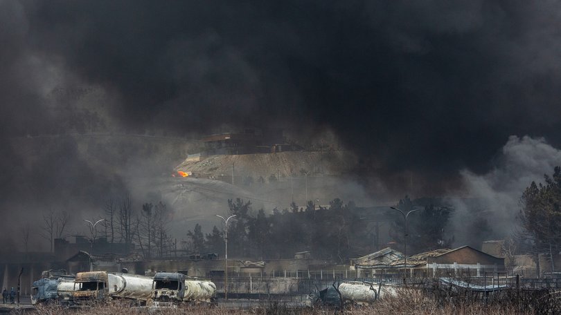 The accelerating crisis offers a first glimpse of what happens when oil supplies are suddenly choked off by an unexpected crisis with no clear end in sight. 