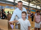 SA Premier Peter Malinauskas has cast his vote in an election expected to increase his stronghold. (Matt Turner/AAP PHOTOS)