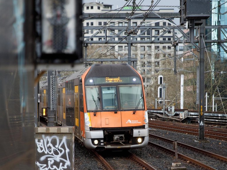 A boy was left fighting for life after falling from a train at Engadine in Sydney’s south. 