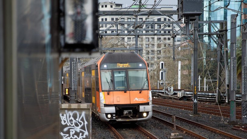 A boy was left fighting for life after falling from a train at Engadine in Sydney’s south.