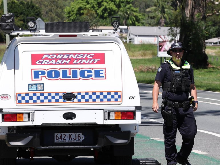 A man has been shot by police after allegedly threatening them with a knife. NewsWire / Liam Kidston