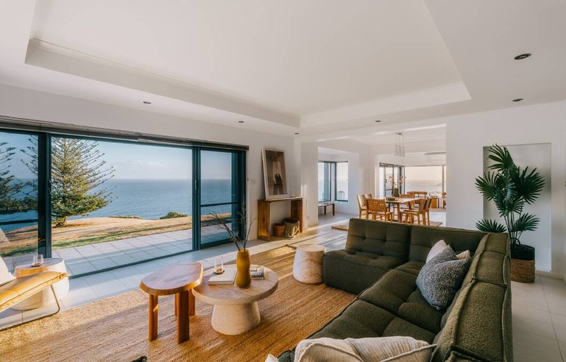 You don't even need to get off the lounge to soak up the sensational view.