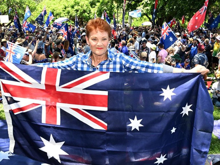 Pauline Hanson's One Nation has confirmed its arrival as a political force in the SA election. (Darren England/AAP PHOTOS)