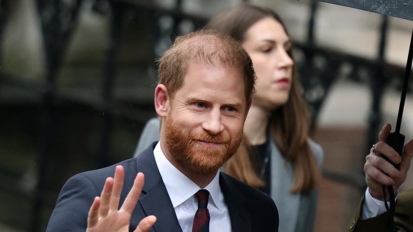 Prince Harry has said he doesn't feel safe in the UK without security. (EPA PHOTO)