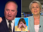 Tanya Plibersek & Barnaby Joyce explode in fiery clash on Sunrise, leaving host Nat Barr in shock