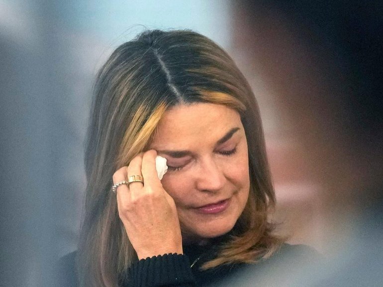 Savannah Guthrie will reportedly return to work hosting the Today show in April. (AP PHOTO)